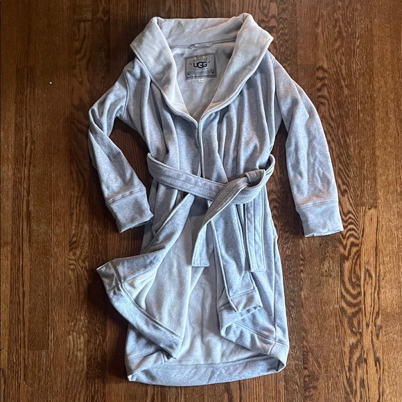 UGG Other - UGG Brand New Super Soft Gray Bathrobe